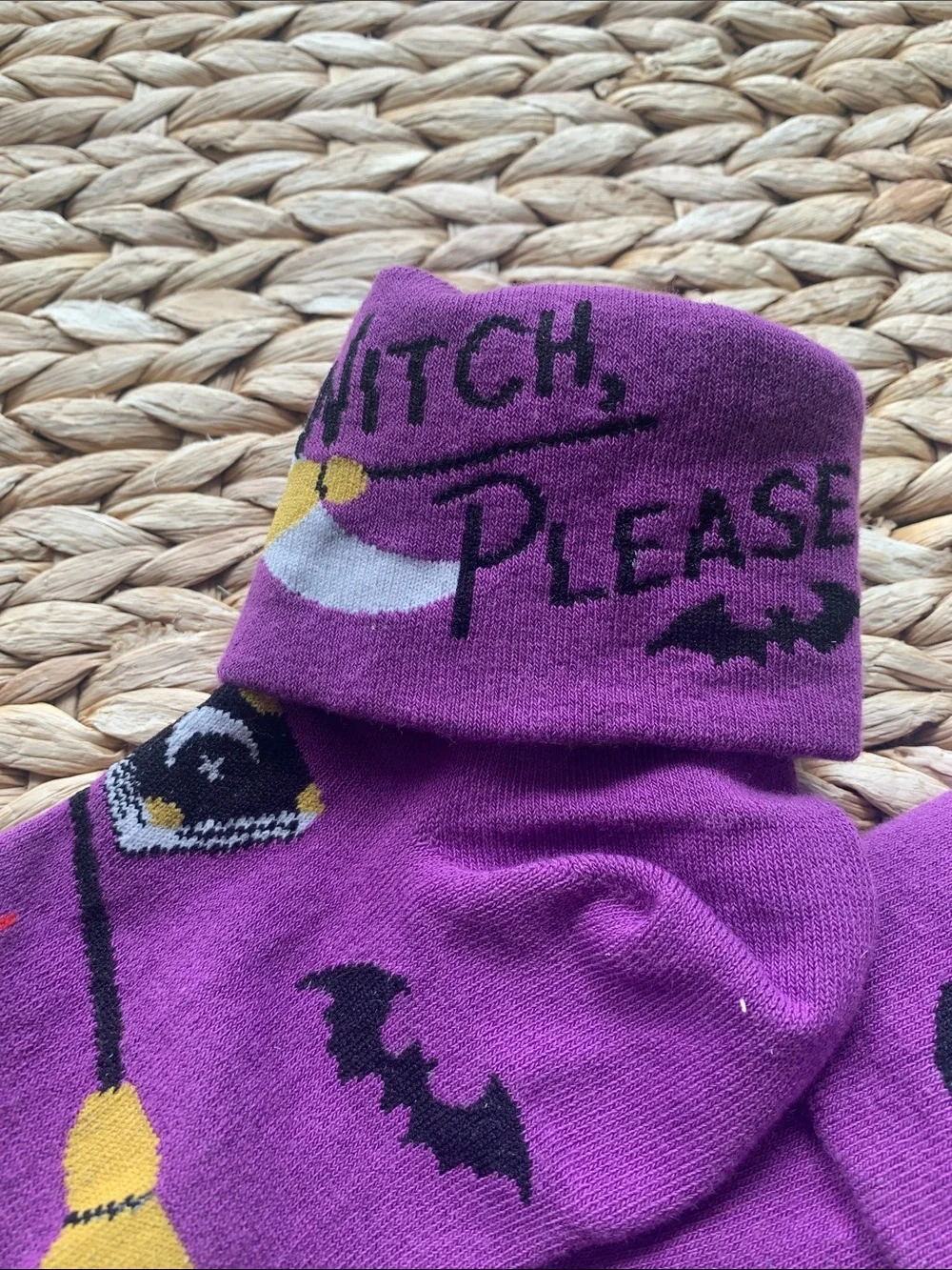 Nwt Witch Please! Socks adult size